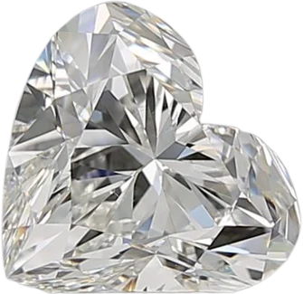 1.5 Carat H VVS2 Heart Natural Diamond