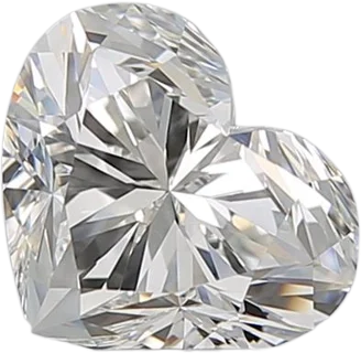 1.5 Carat H VVS2 Heart Natural Diamond