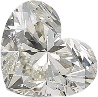 1.5 Carat K VS1 Heart Natural Diamond