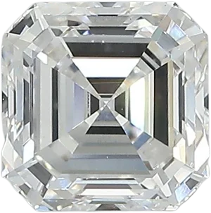 1.51 Carat F VS2 Asscher Lab Diamond