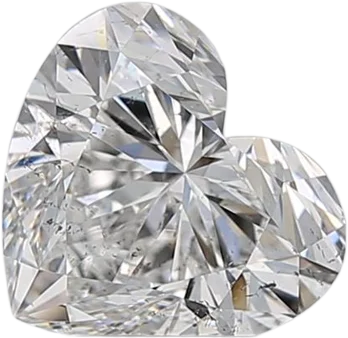 1.52 Carat F SI2 Heart Natural Diamond