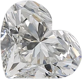 1.52 Carat H VS1 Heart Natural Diamond