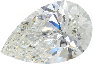 1.52 Carat G VVS2 Pear Lab Diamond