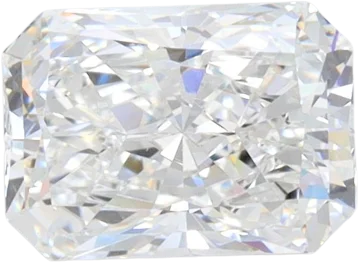 1.53 Carat D VVS1 Radiant Lab Diamond