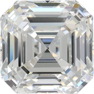 1.54 Carat E VVS1 Asscher Lab Diamond