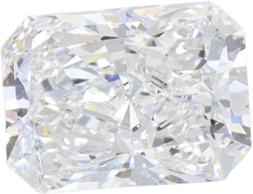 1.54 Carat D VVS1 Radiant Lab Diamond