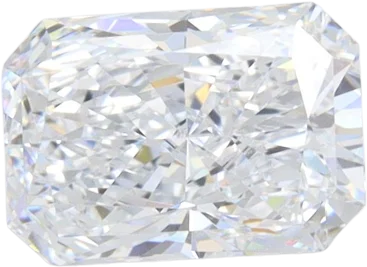 1.54 Carat D VVS1 Radiant Lab Diamond