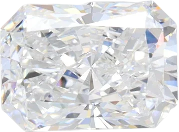 1.57 Carat D VVS1 Radiant Lab Diamond