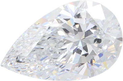 1.58 Carat E VVS1 Pear Lab Diamond