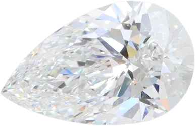 1.58 Carat E VVS1 Pear Lab Diamond