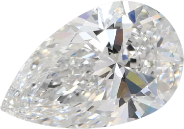 1.59 Carat E VVS1 Pear Lab Diamond