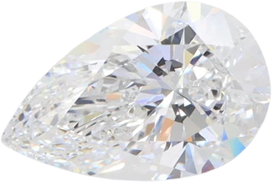 1.59 Carat E VVS1 Pear Lab Diamond