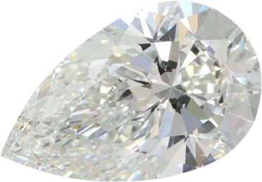 1.59 Carat G VVS2 Pear Lab Diamond