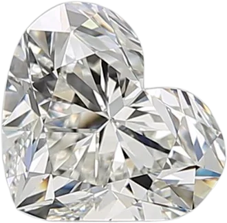 1.7 Carat H VS2 Heart Natural Diamond