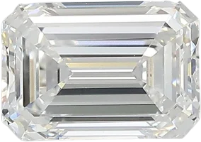 1.73 Carat E VVS2 Emerald Lab Diamond