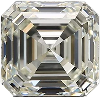 2.01 Carat L VVS2 Asscher Natural Diamond