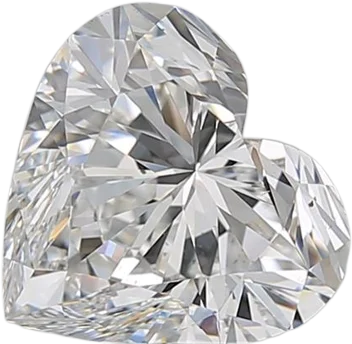 2.01 Carat F VS2 Heart Natural Diamond