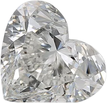 2.01 Carat H SI1 Heart Natural Diamond