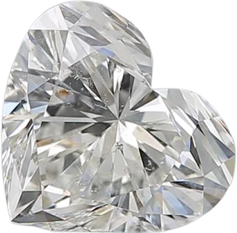 2.01 Carat J SI2 Heart Natural Diamond