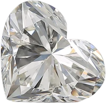 2.01 Carat J SI2 Heart Natural Diamond