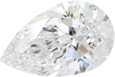 2.01 Carat E IF Pear Lab Diamond