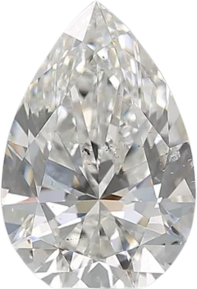 2.01 Carat G SI2 Pear Natural Diamond