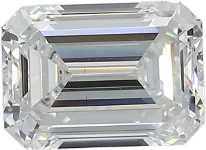 2.02 Carat E VS2 Emerald Lab Diamond