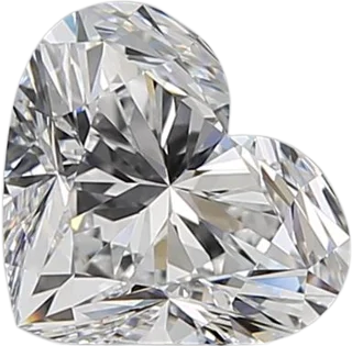 2.02 Carat D VS1 Heart Natural Diamond