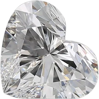 2.03 Carat F SI1 Heart Natural Diamond