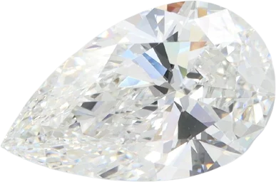 2.05 Carat E VVS1 Pear Lab Diamond