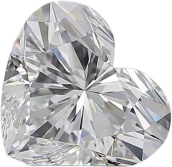 2.09 Carat D VS2 Heart Natural Diamond