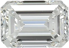 2.11 Carat E VVS2 Emerald Lab Diamond