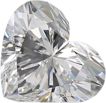 2.2 Carat E VVS2 Heart Natural Diamond