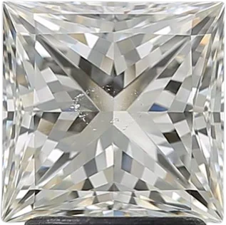 2.2 Carat K SI2 Princess Natural Diamond