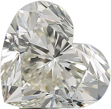 2.23 Carat K VS1 Heart Natural Diamond