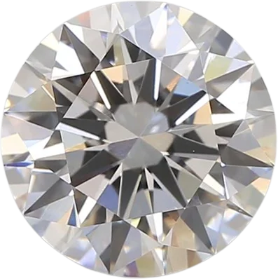 2.59 Carat F VVS2 Round Lab Diamond