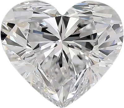 3.01 Carat D VS2 Heart Natural Diamond