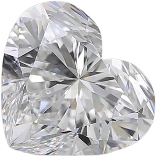 3.01 Carat D VS2 Heart Natural Diamond