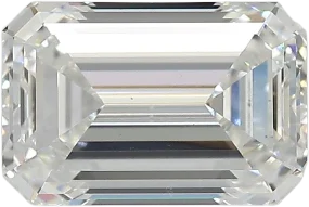 3.03 Carat F VS2 Emerald Lab Diamond