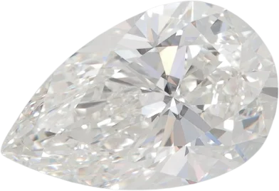 3.03 Carat F VVS2 Pear Lab Diamond