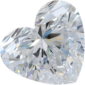 3.15 Carat E VVS1 Heart Lab Diamond