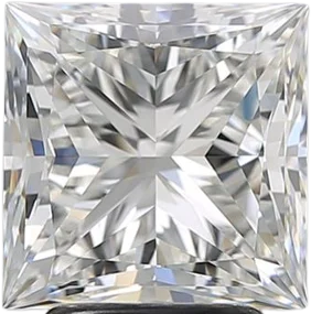 3.2 Carat H VS1 Princess Natural Diamond