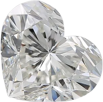 3.25 Carat H SI1 Heart Natural Diamond