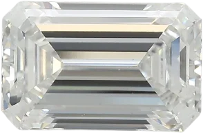 3.81 Carat F VS1 Emerald Lab Diamond