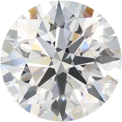 4.07 Carat F VVS1 Round Lab Diamond