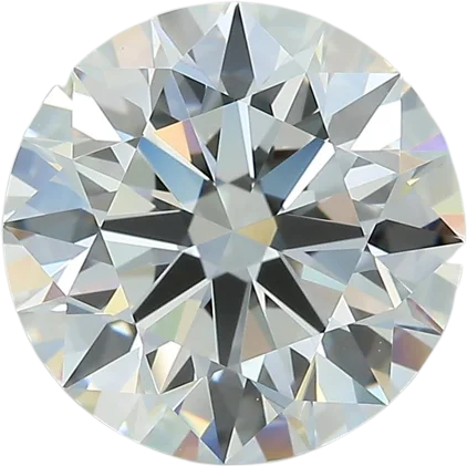 4.18 Carat D VVS2 Round Lab Diamond