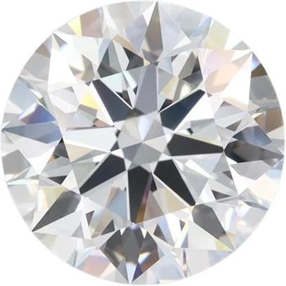 4.37 Carat F VVS1 Round Lab Diamond