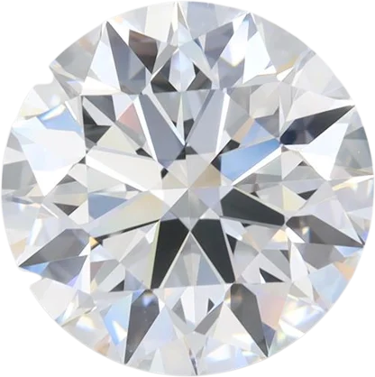 4.41 Carat F VVS2 Round Lab Diamond