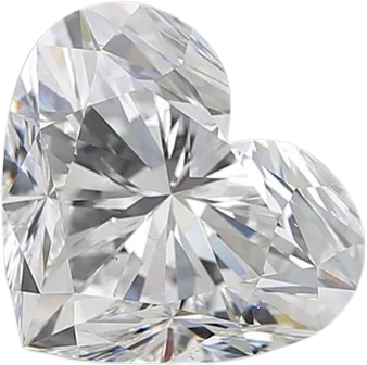 5.01 Carat E SI1 Heart Natural Diamond