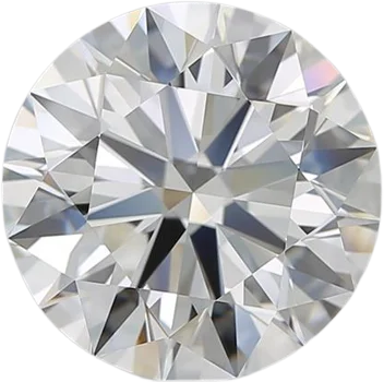 5.3 Carat H VVS2 Round Natural Diamond